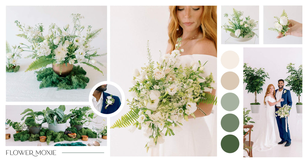 White Wildflower Whimsy Full DIY - Small Package