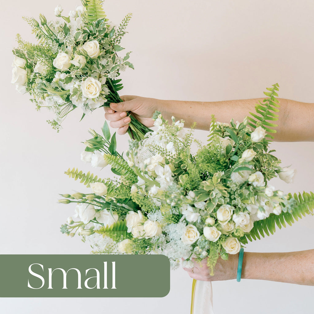 White Wildflower Whimsy Full DIY - Small Package